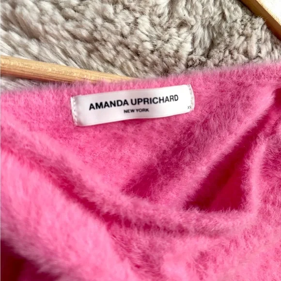 Amanda Uprichard Cropped Cami XS fuzzy - Picture 2 of 6